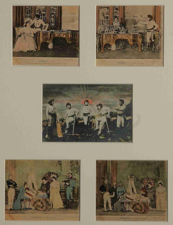 5 cartes postales de L'Aiglon