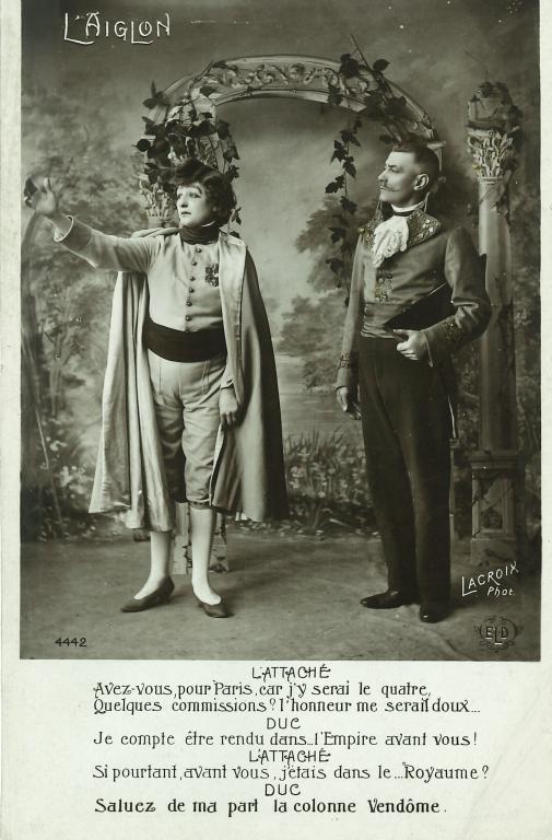 8 cartes postales de l'Aiglon