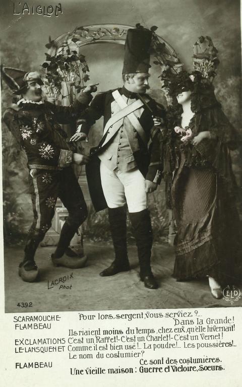 8 cartes postales de l'Aiglon