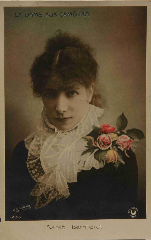 Sarah Bernhardt dans la Dame aux camélias