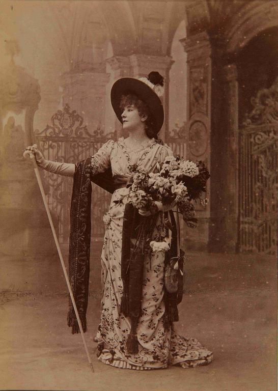 Sarah Bernhardt dans "La Tosca"