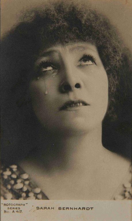 Sarah Bernhardt gros plan