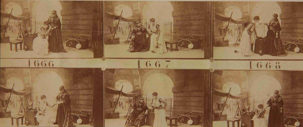 Sarah Bernhardt dans une pièce
