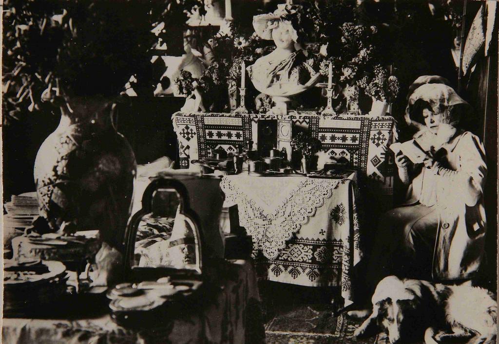 Sarah Bernhardt à Belle Ile