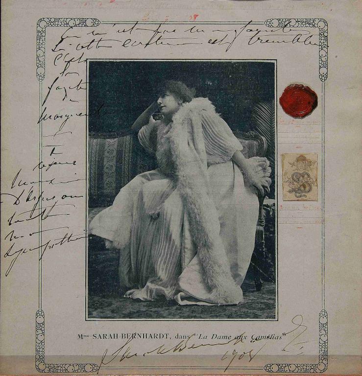 Page de programme pour La Dame aux Camélias