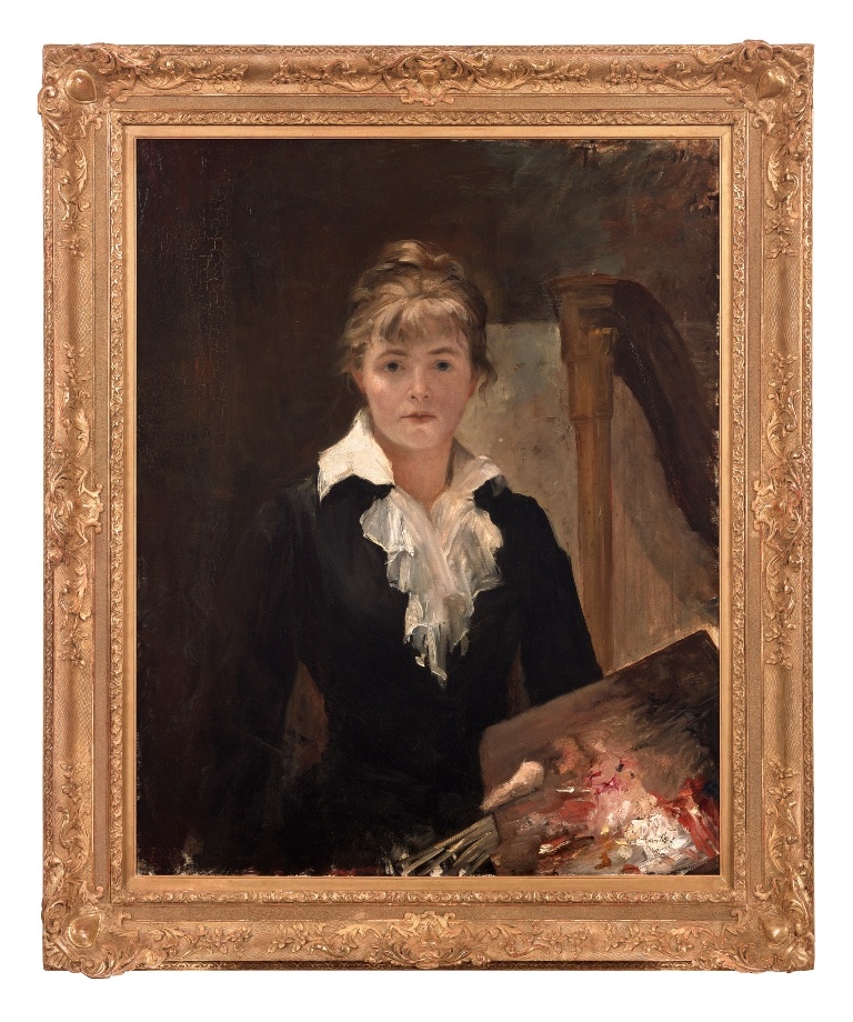 Autoportrait à la palette (Information spécifique)