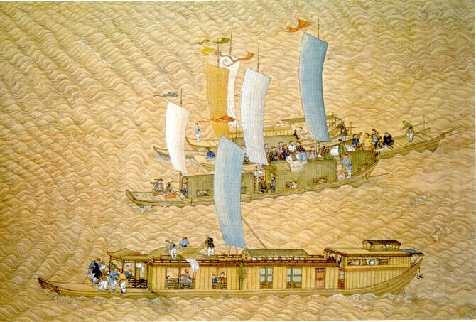 Voyage d'inspection de l'Empereur Qian-Long dans le Sud de la Chine