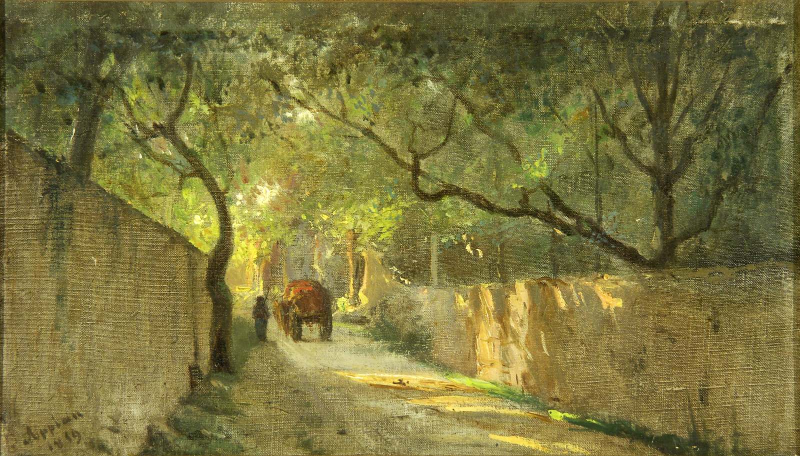 Le soir au chemin de Crémieux