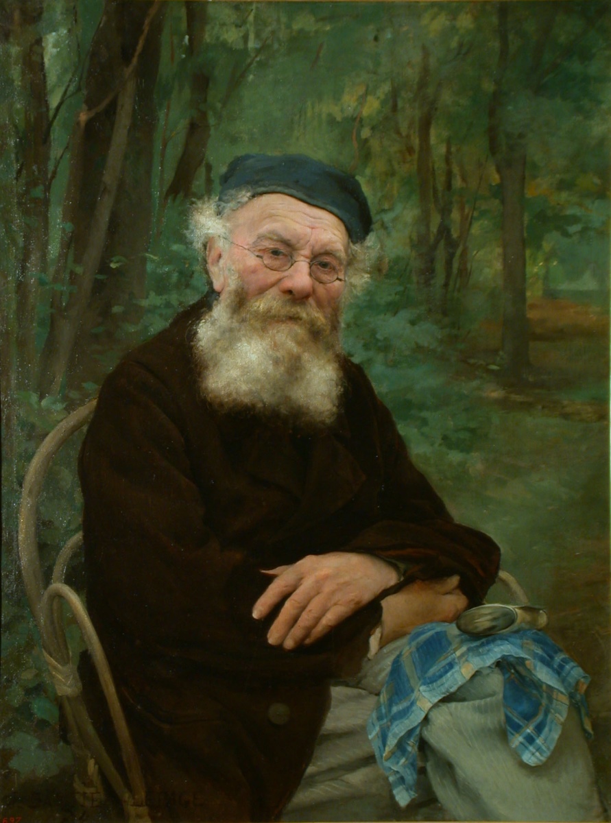 Portrait du grand-père de l'artiste