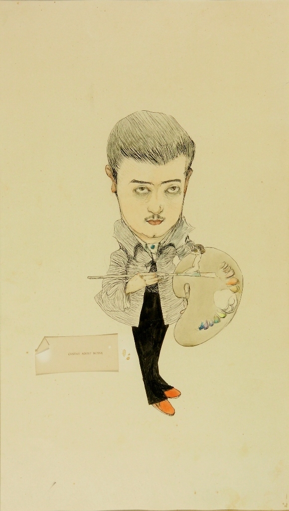 Autoportrait à la palette (Information spécifique)