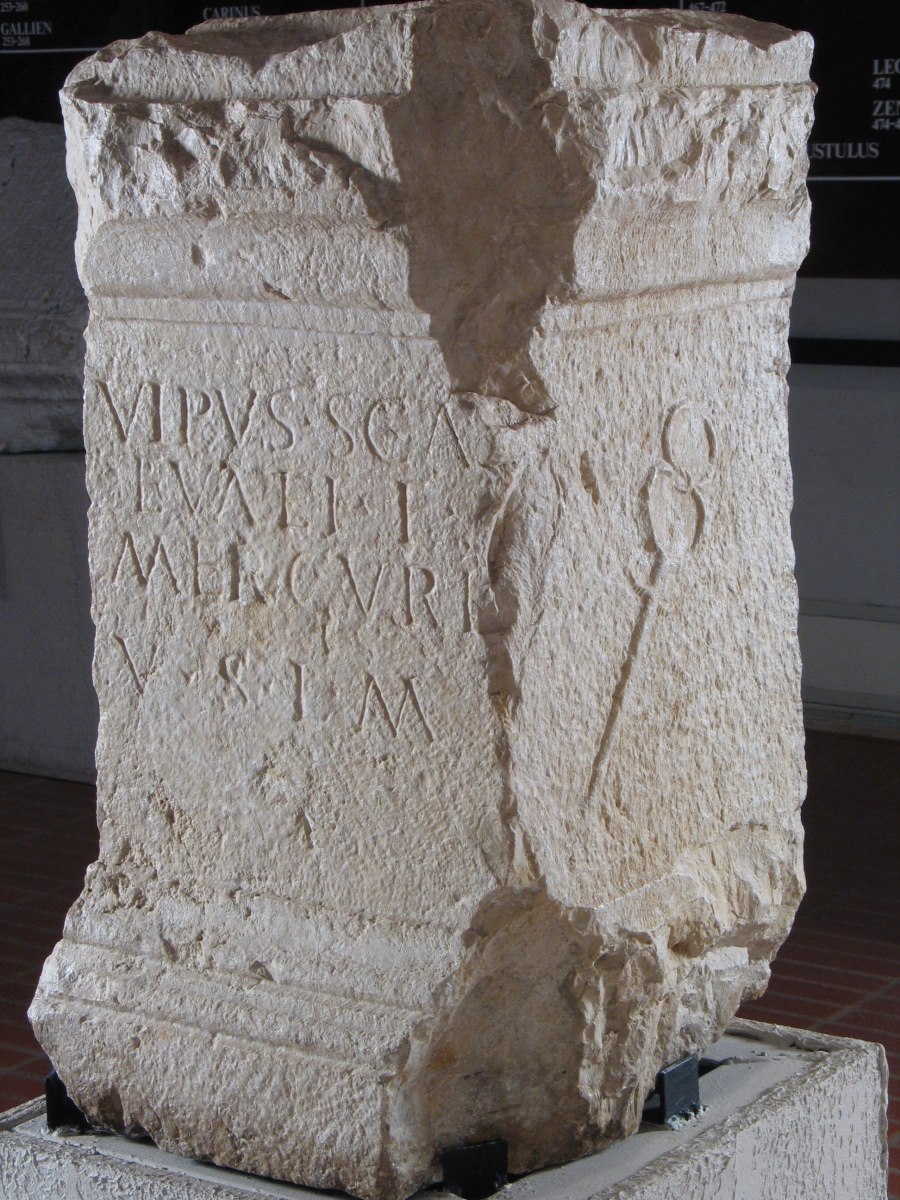 Autel dédicace à Mercure