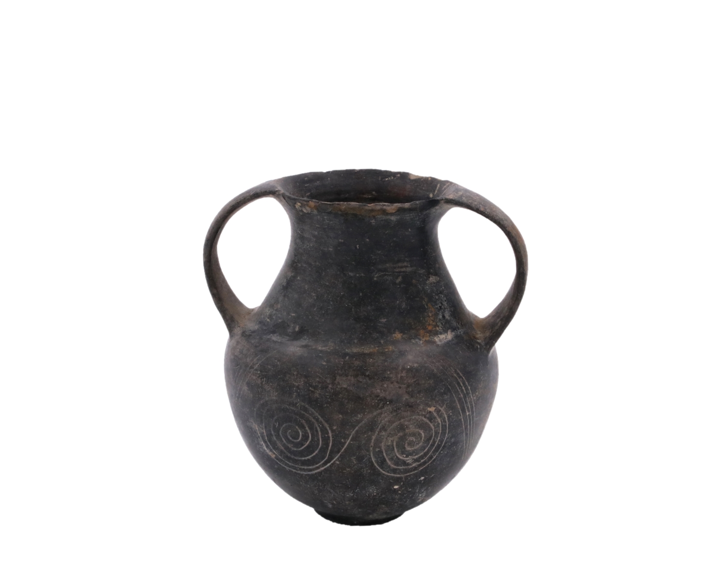 Amphore étrusque bucchero nero