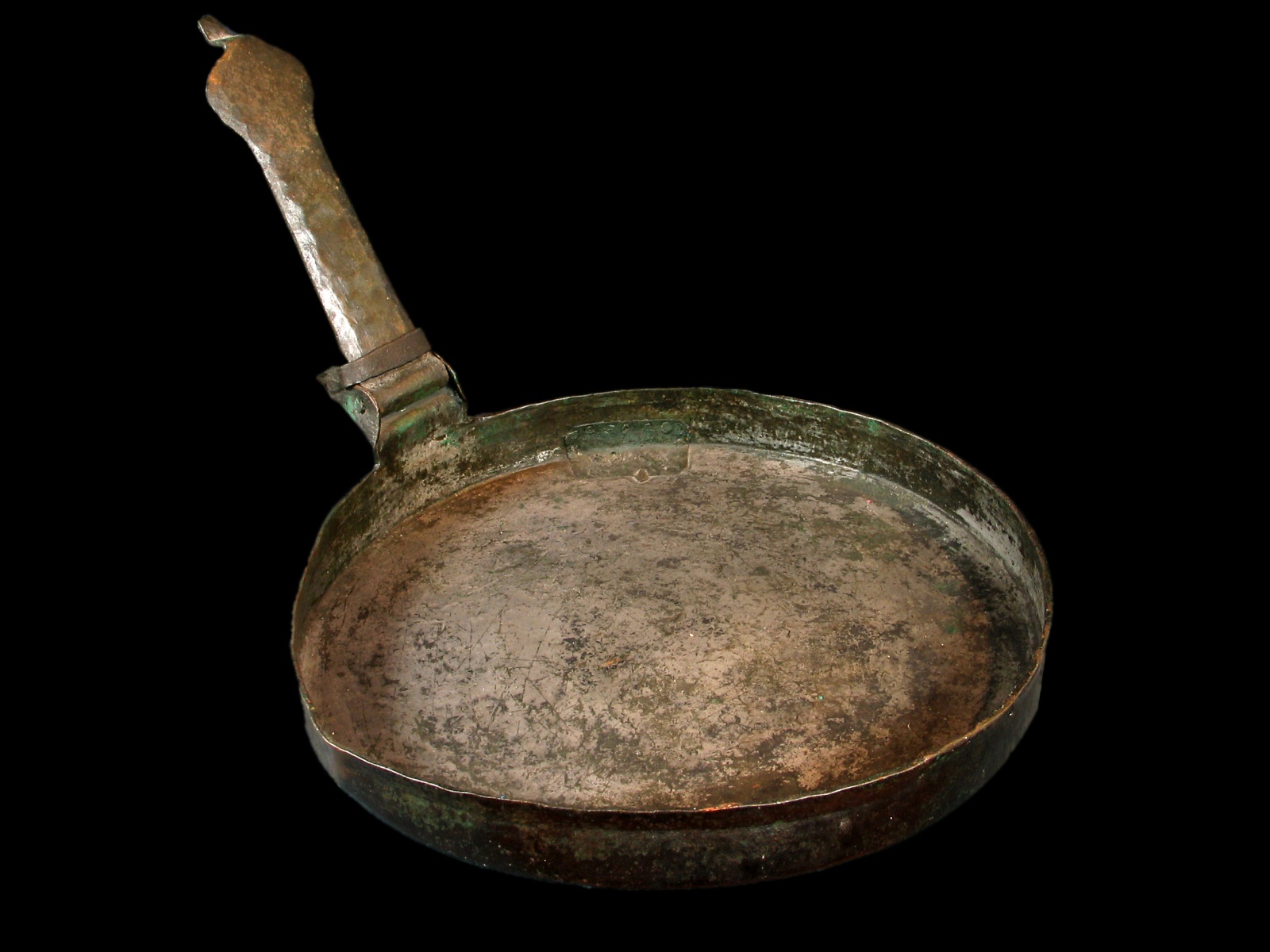Poêle à manche plat