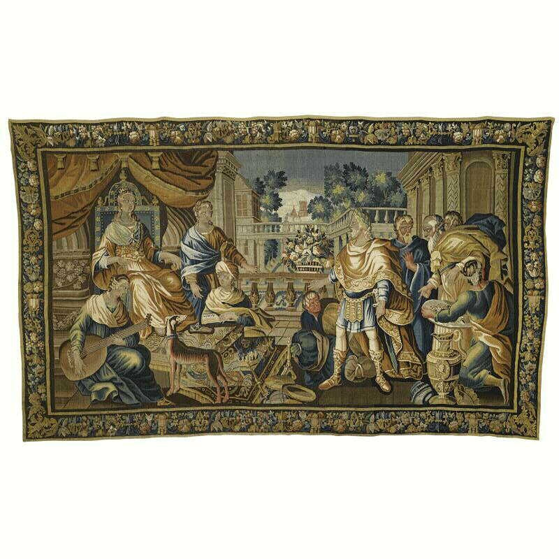 Les tributs de guerre offerts par Marc-Antoine à Cléopâtre