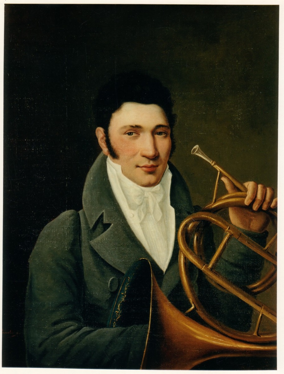 Portrait d'un corniste