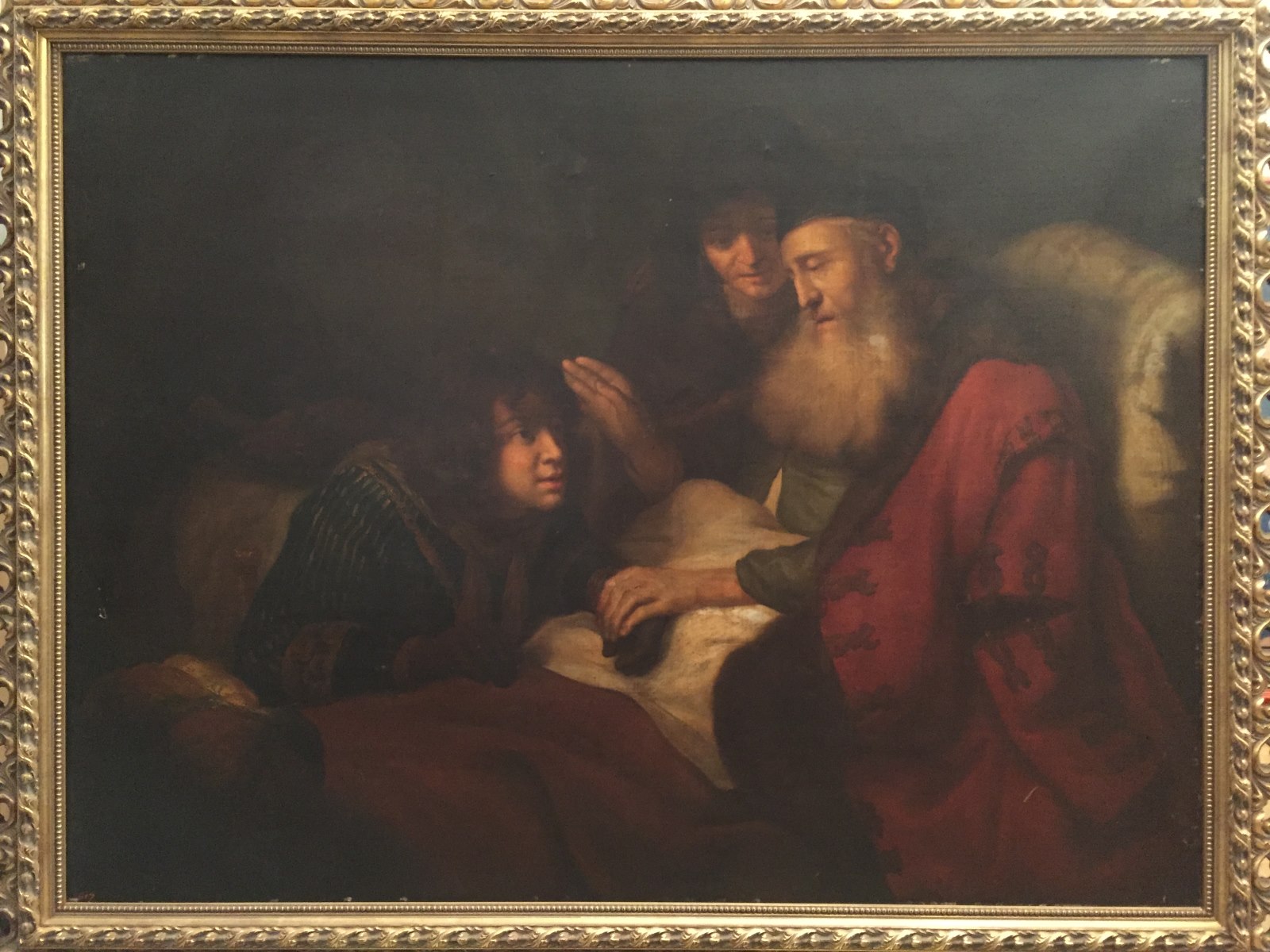 Jacob usurpant la bénédiction d'Isaac