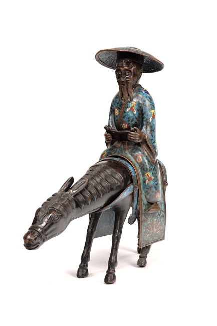 Toba sur sa mule