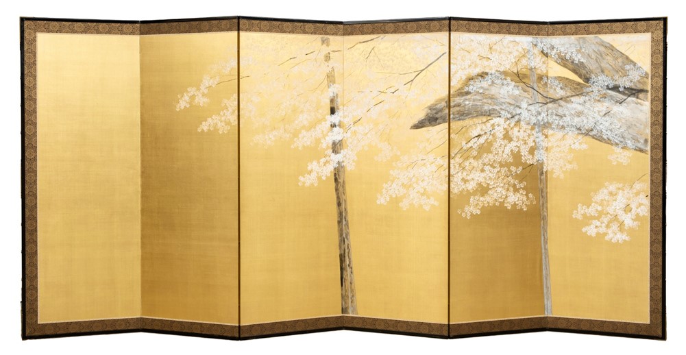 Le cerisier aux fleurs grises (titre traduit) ; 淡墨櫻 (titre en kanji) ; Usuzumi zakura (translittération)