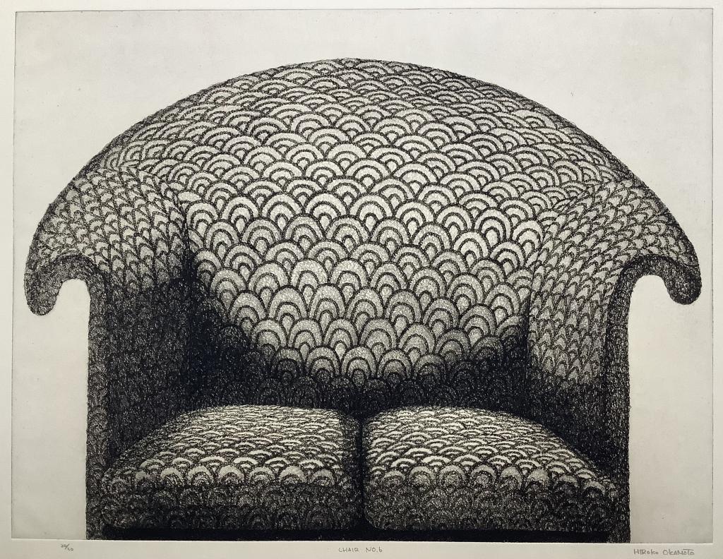 Chair n°6 (titre de la gravure) Chairs (titre de la série)