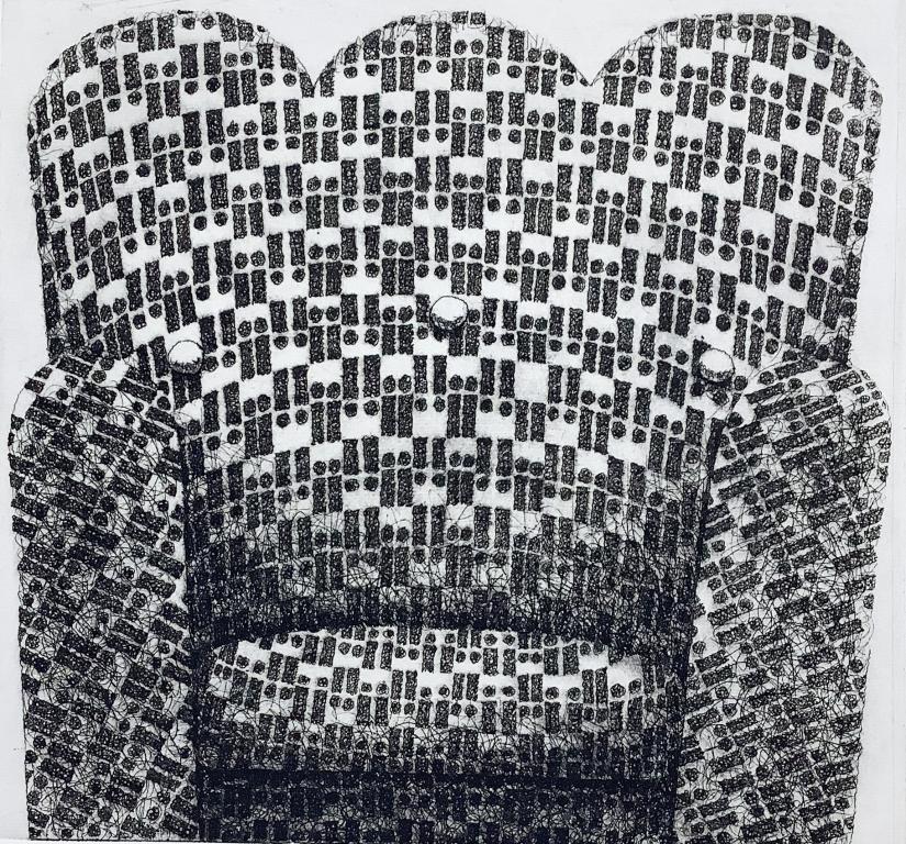 Chair n°24 (titre de la gravure) Chairs (titre de la série)