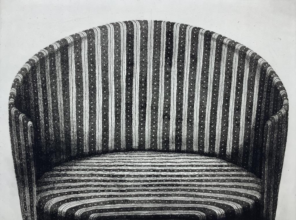 Chair n°10 (titre de la gravure) Chairs (titre de la série)