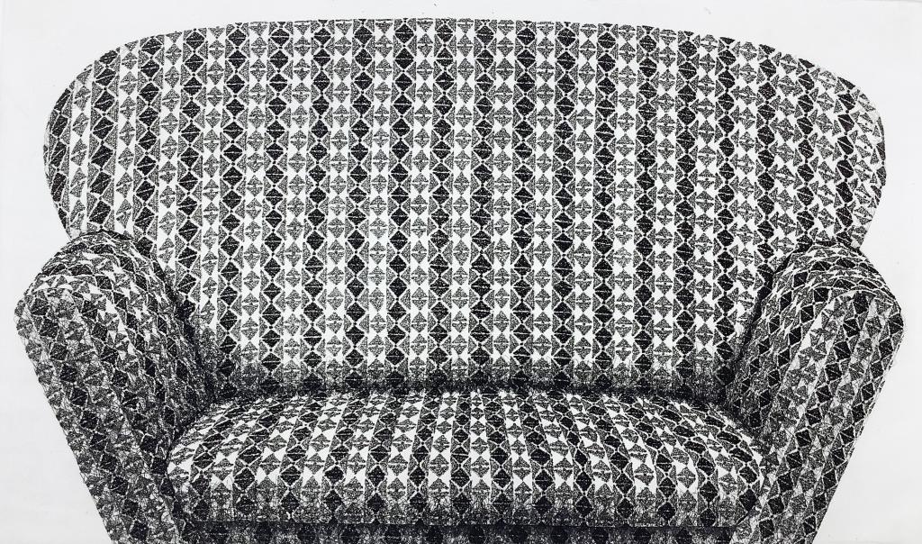 Chair n°36 (titre de la gravure) Chairs (titre de la série)