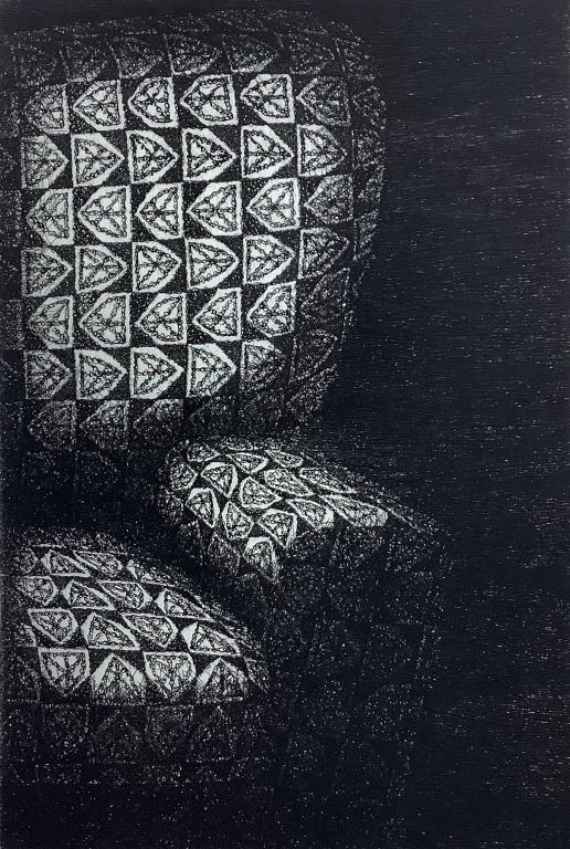 Chair n°127 B (titre de la gravure) Chairs (titre de la série)