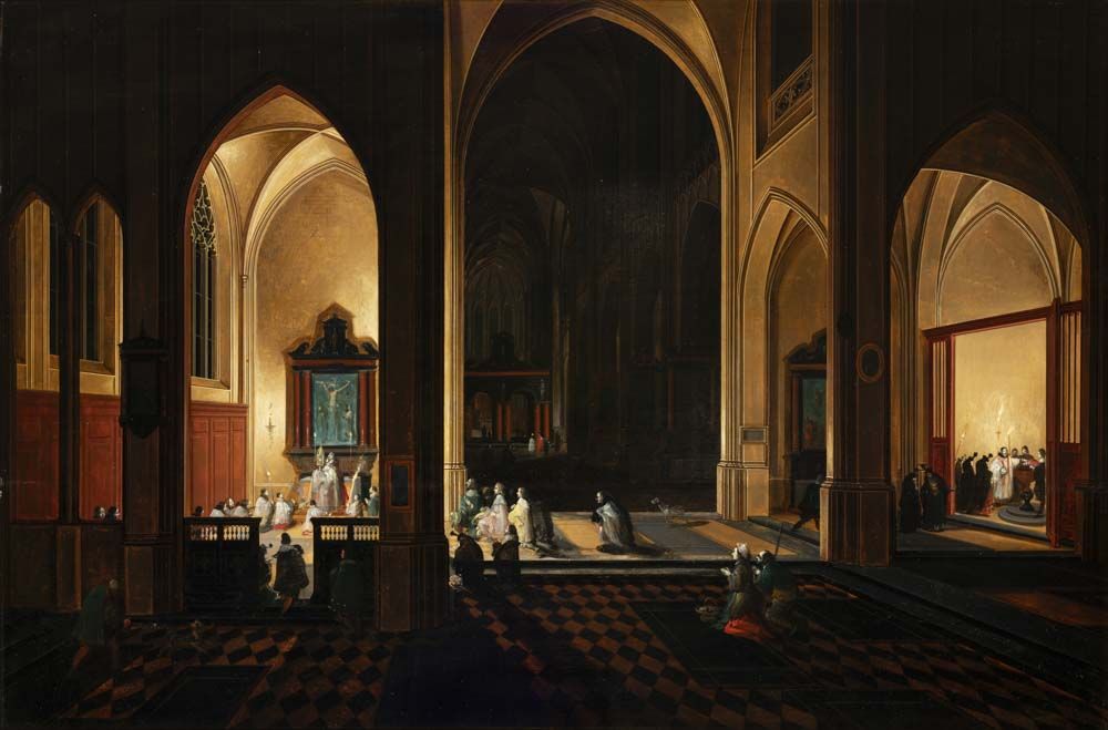Intérieur d'église
