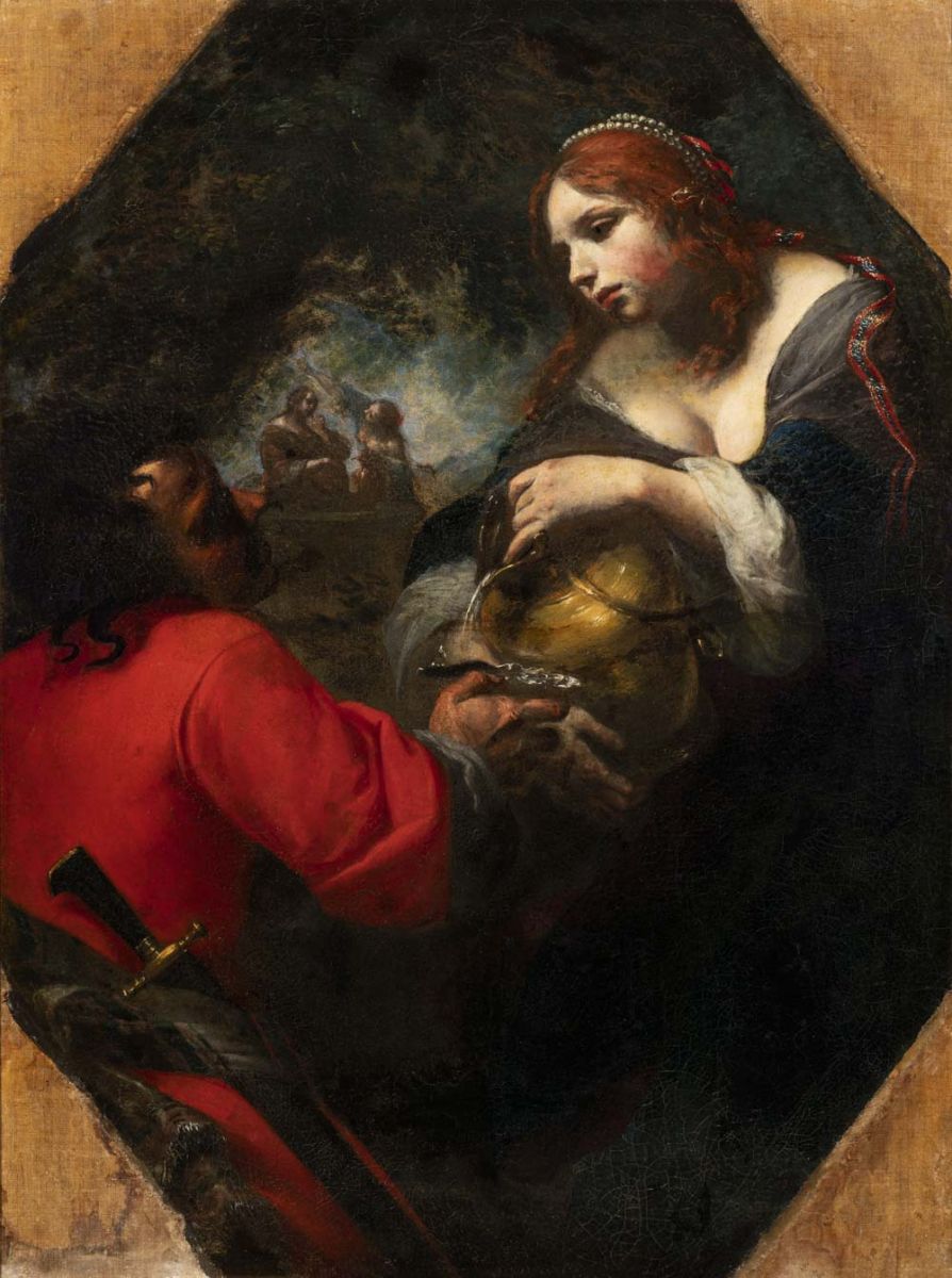 Rébecca donnant à boire à Eliézer