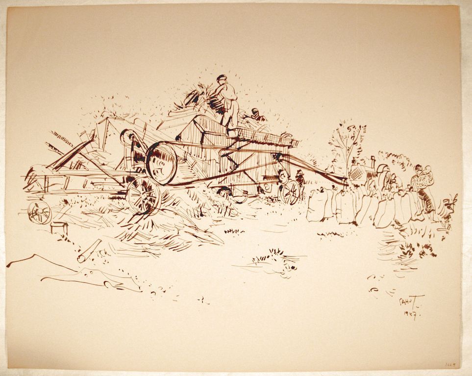 Battages chez le grand Martin, Les Milles