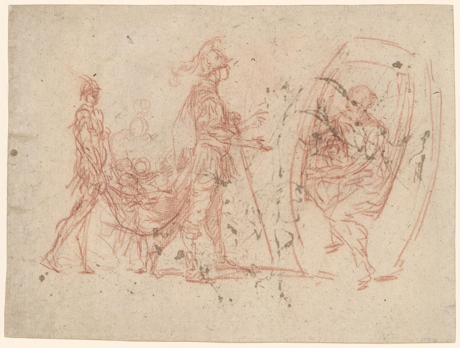 Alexandre et Diogène ; La Madeleine dans le désert