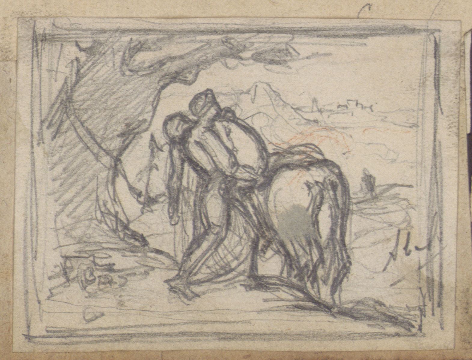 Cavalier et sa monture