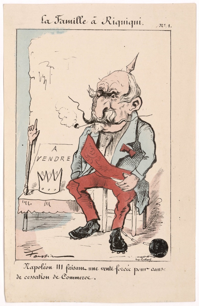 Napoléon III faisam une vente forcée...