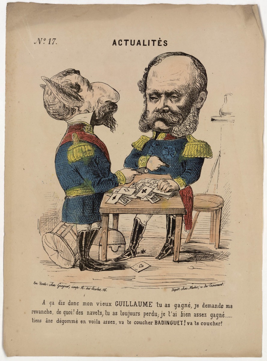 A ça dis donc mon vieux Guillaume tu as gagné...