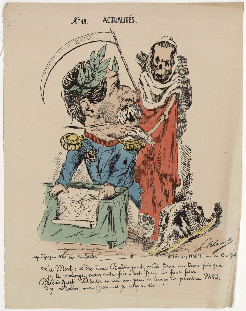 La Mort : dis-donc Badinguet...