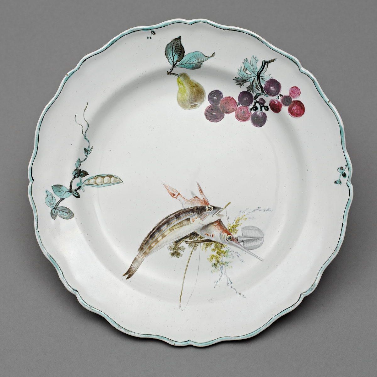 Assiette circulaire
