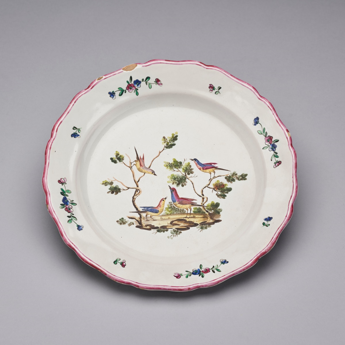 Assiette circulaire