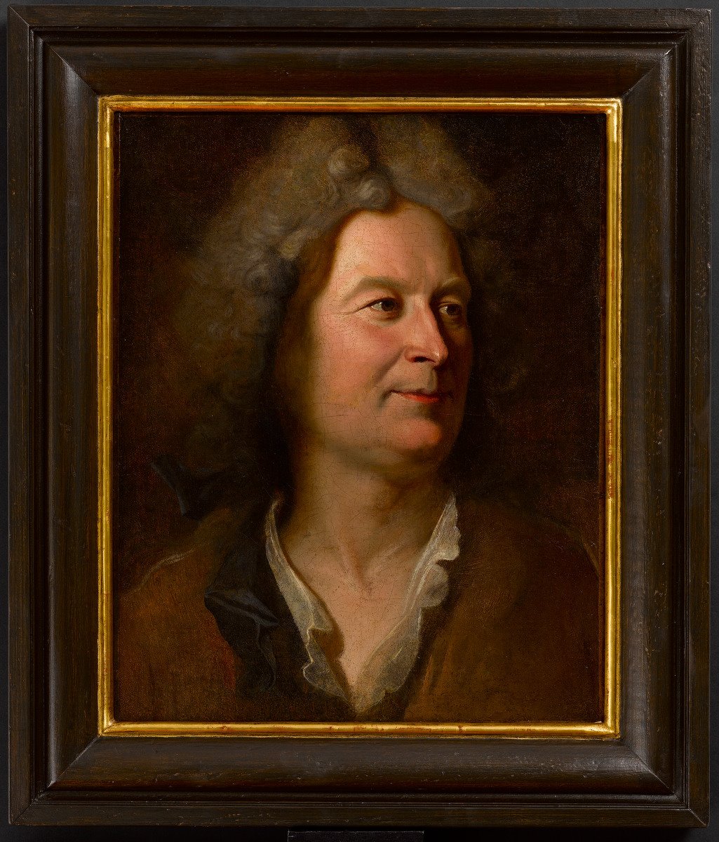 Portrait d'homme en brun