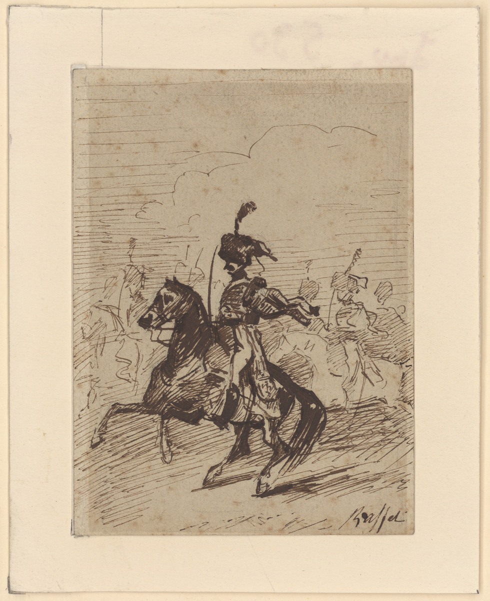 Hussard à cheval