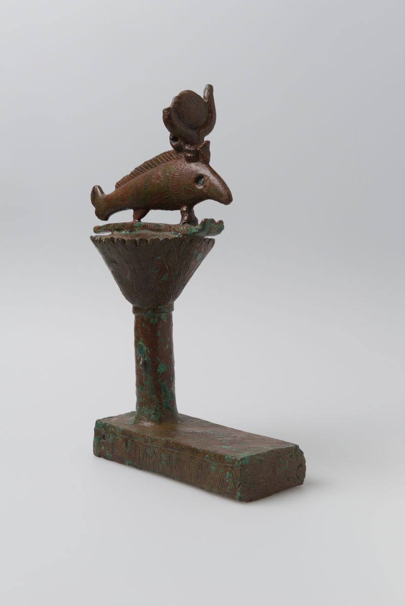 Oxyrhynque sur colonne lotiforme