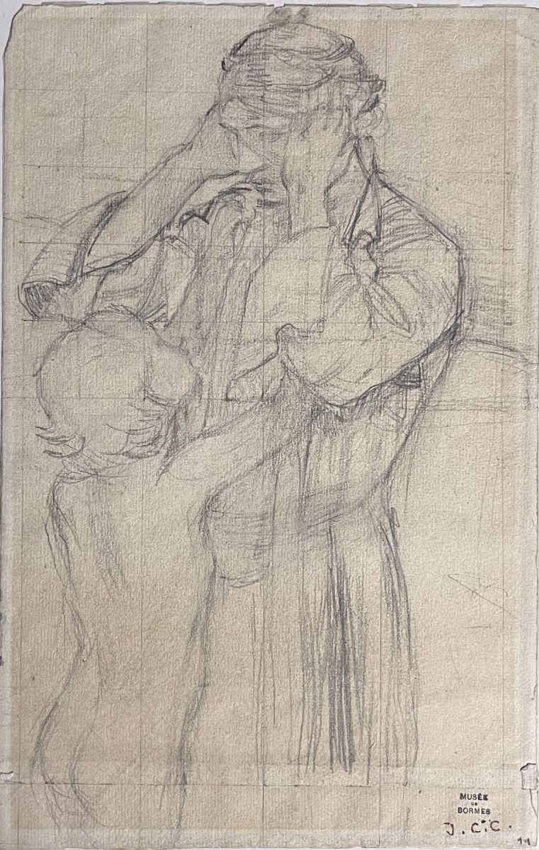 Étude pour Agar et Ismaël