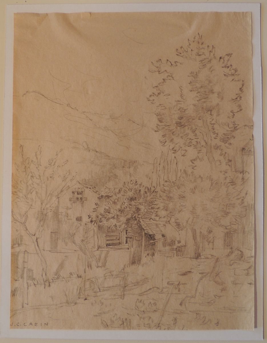 Étude pour L’ours et l’amateur des jardins