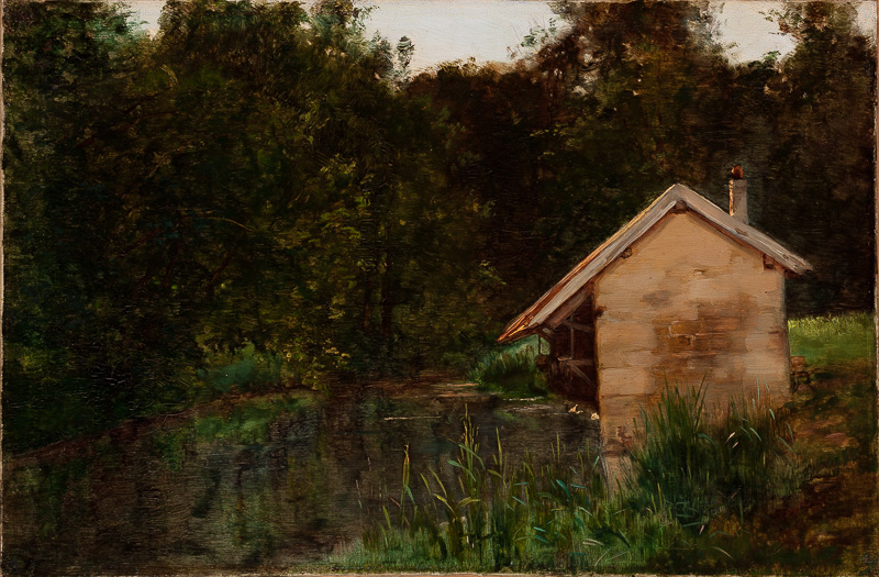 Bords du Serein à Thizy