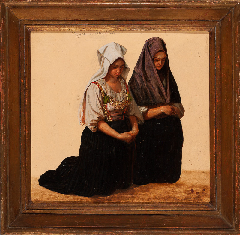 Italiennes en prière "Viggiano Basilicata"