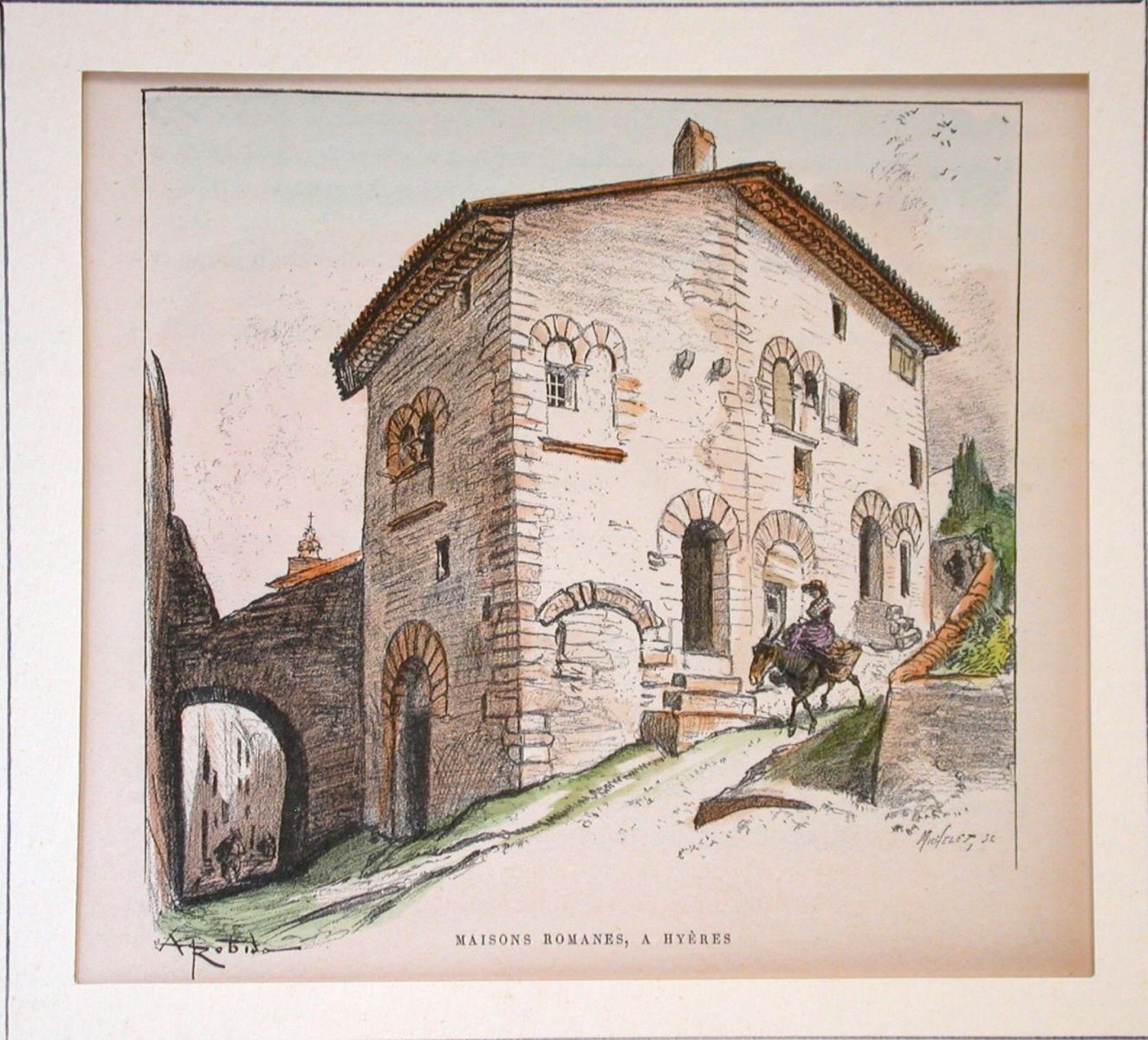 Maison romanes à Hyères