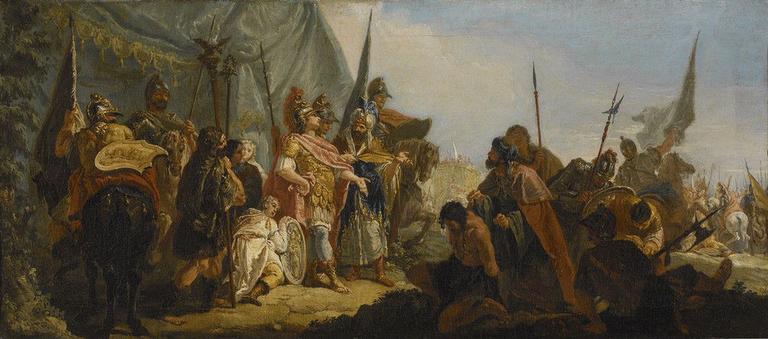 Alexandre vainqueur de Porus