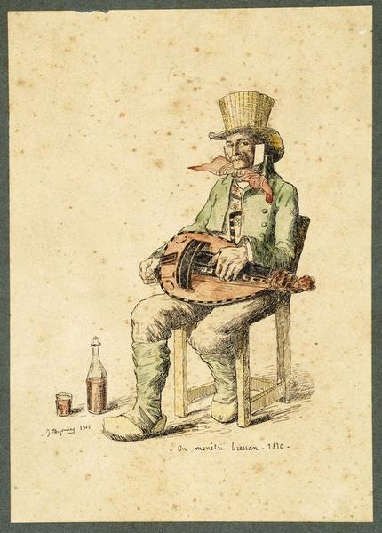 Un ménétrier bressan