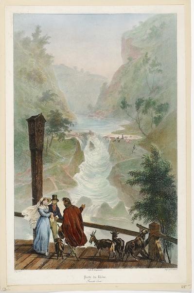 Perte du Rhône. Franche-Comté