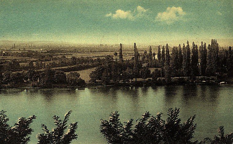 Trévoux (Ain) : Bords de la Saône