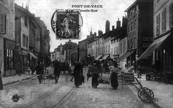 Pont de Vaux. Grande Rue
